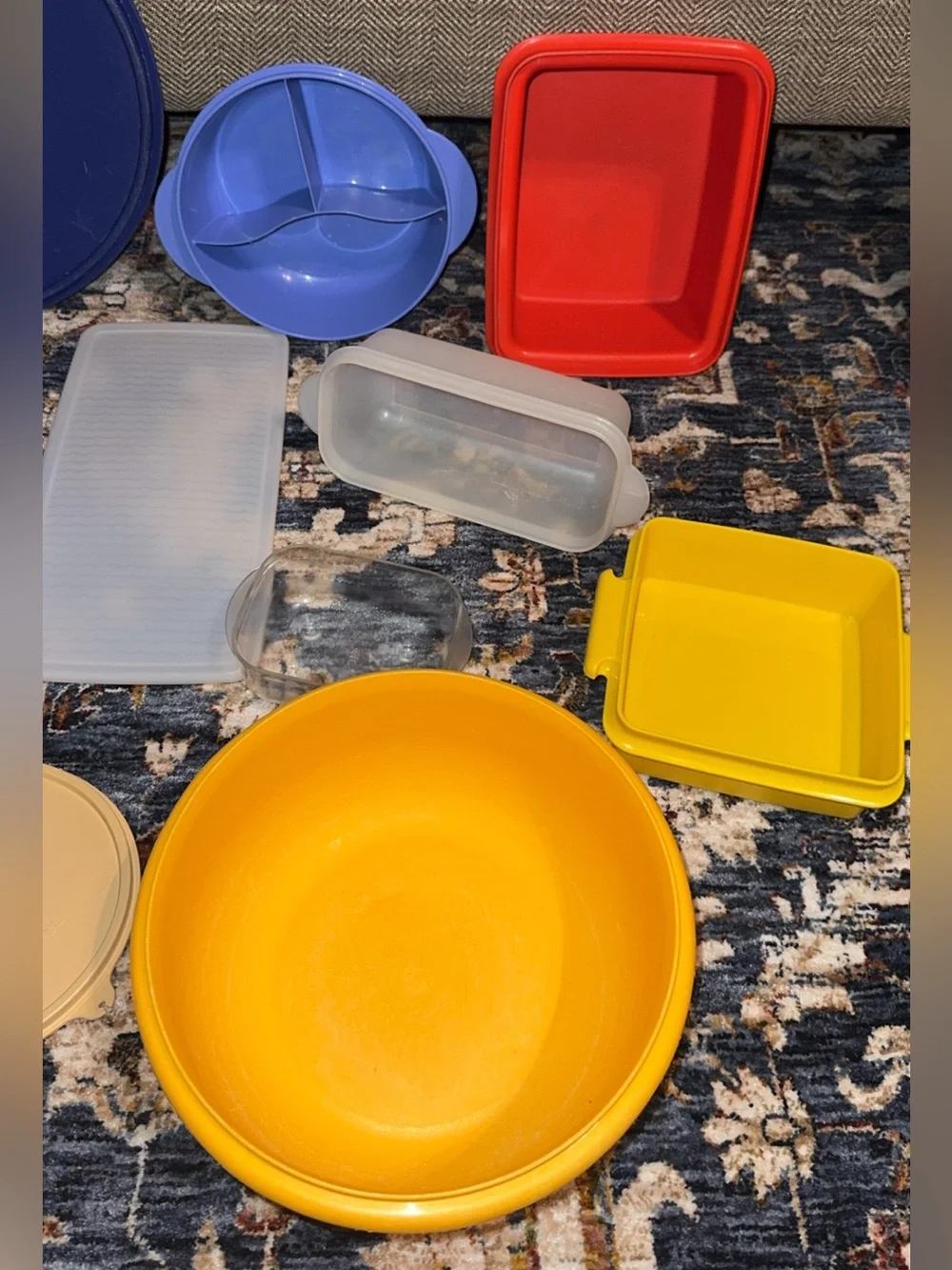 Tupperware assorted plastic